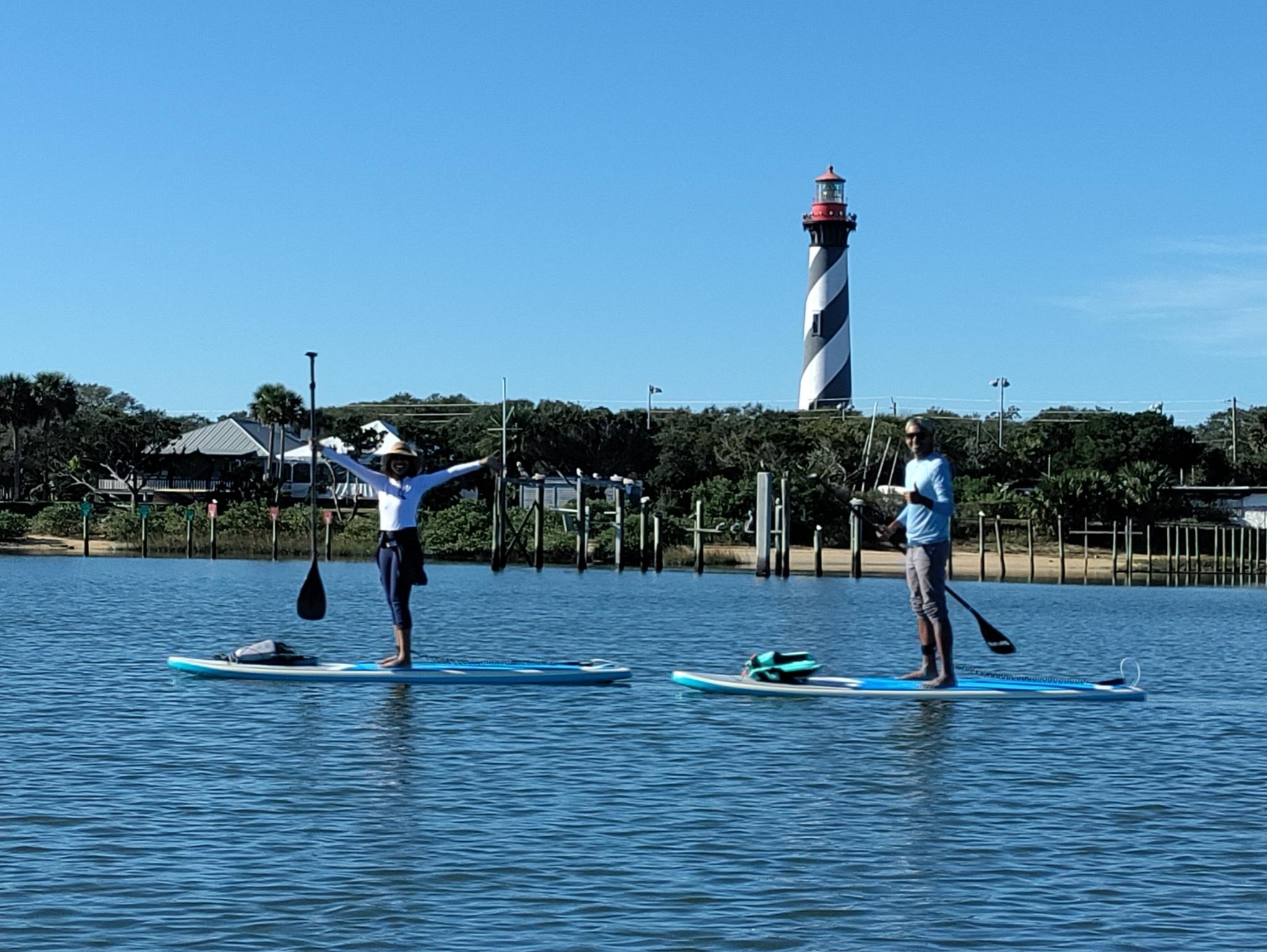 St. Augustine lighthouse paddleboard eco tour