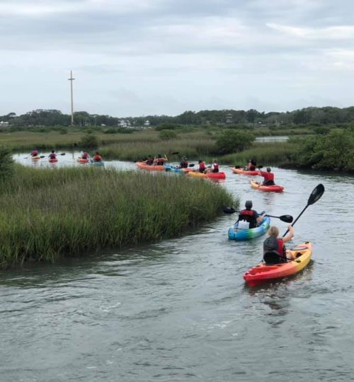 St. Augustine kayak history tour nombre de dios